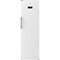 Beko RFNE312E43WN - Congelador independiente con pantalla multifunción- 8 compartimientos frontales transparentes- 6…